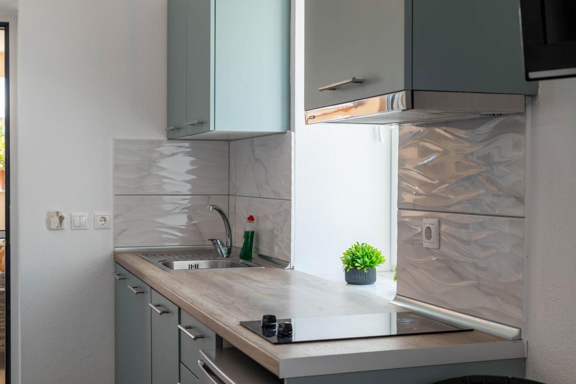 Aigli Luxury Studios Nea Roda Bagian luar foto